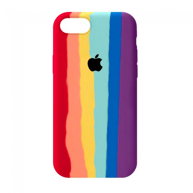 Rainbow Luxury silicone case for Apple Iphone 7/8 – Caselolo